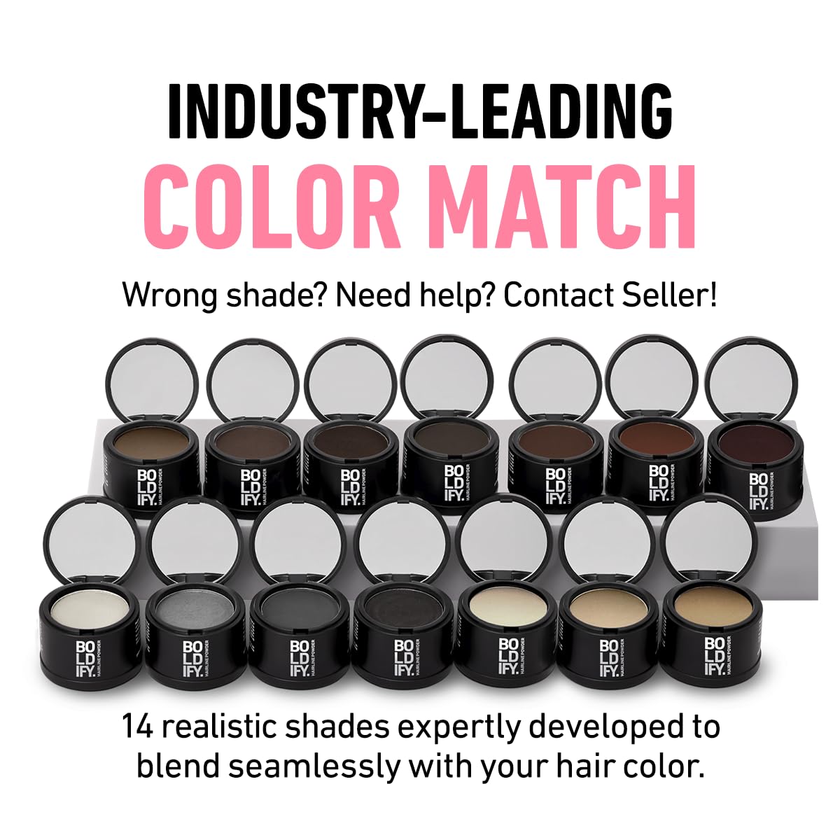 Folicure - Hair Spot Darkening Powder